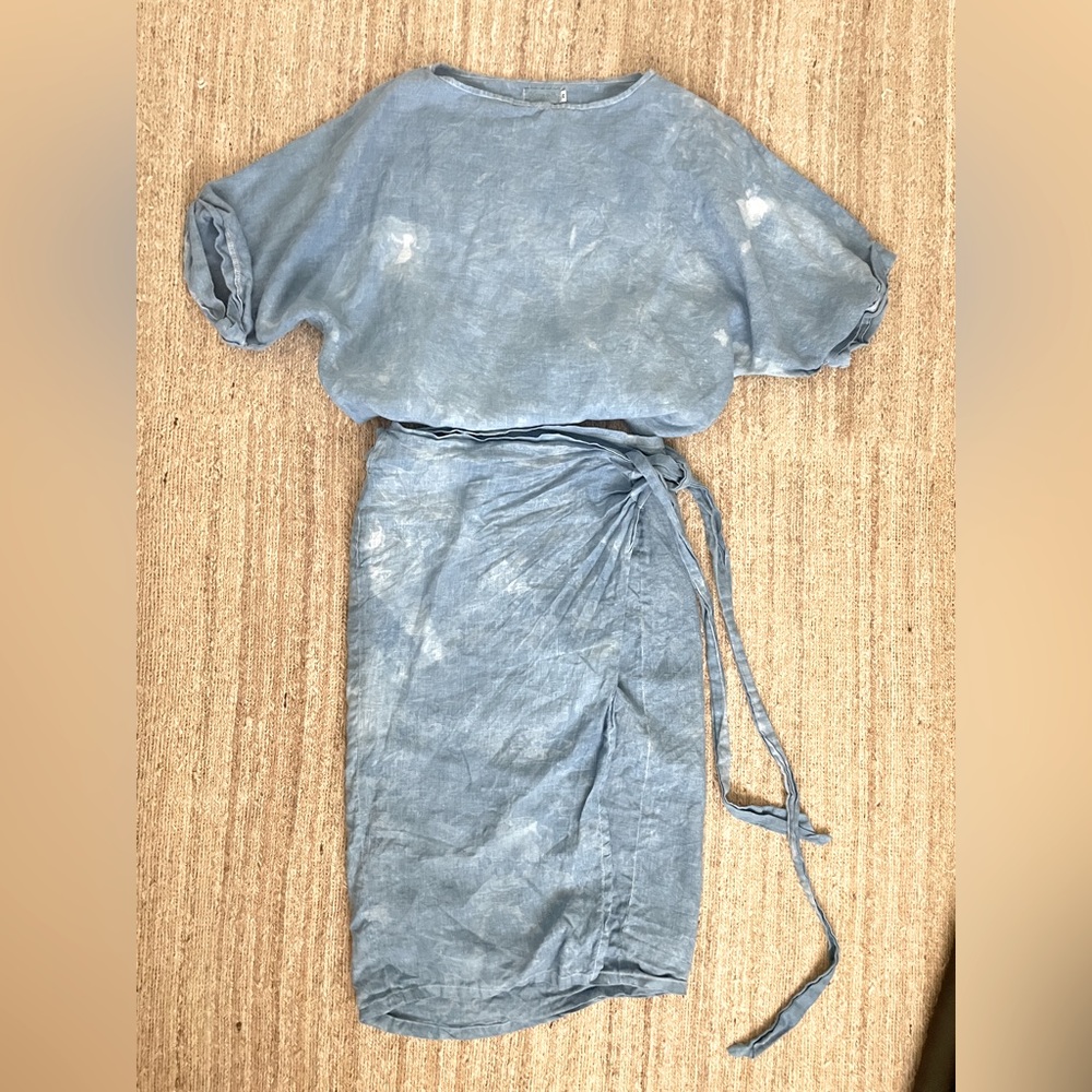 Museā Long Cherié Wrap Skirt and Top Set